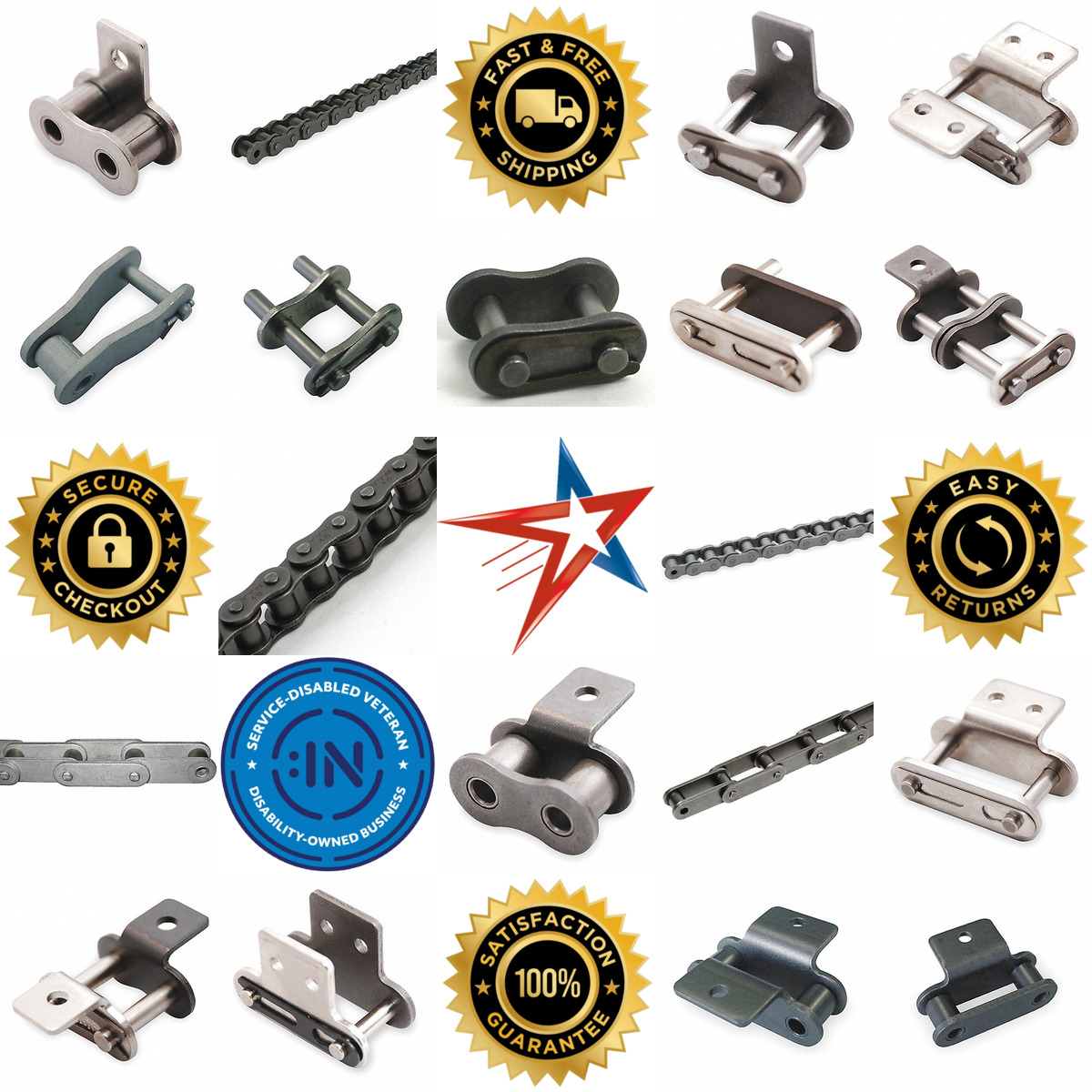 A selection of Chain and Tools products on GoVets