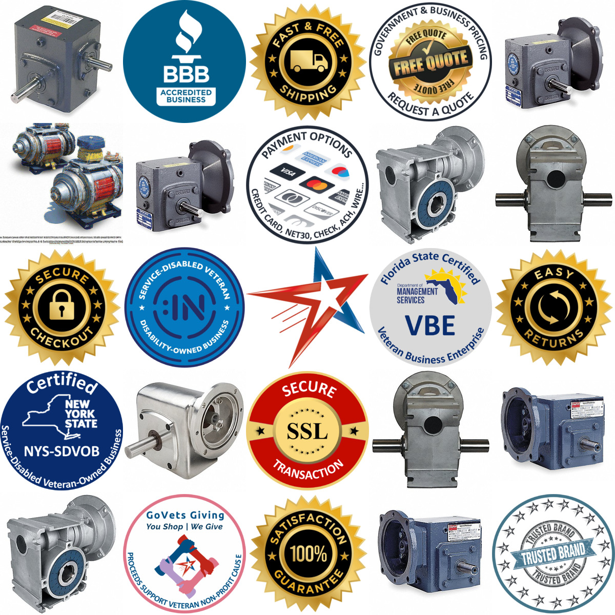 A selection of Speed Reducers products on GoVets