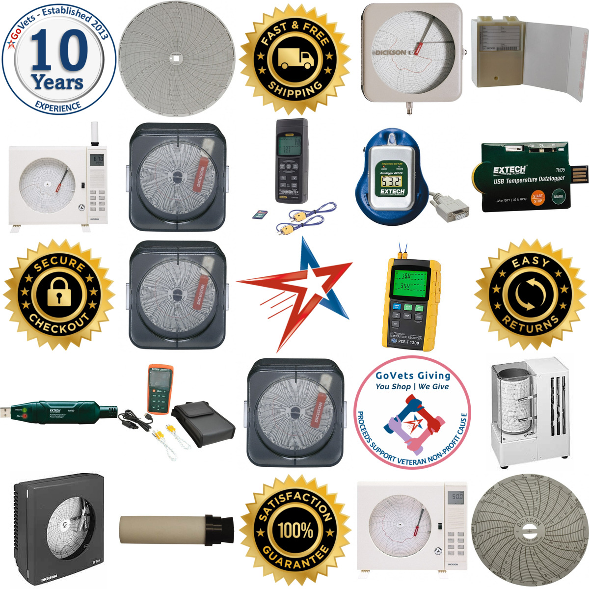 A selection of Temperature Recorders and Accessories products on GoVets