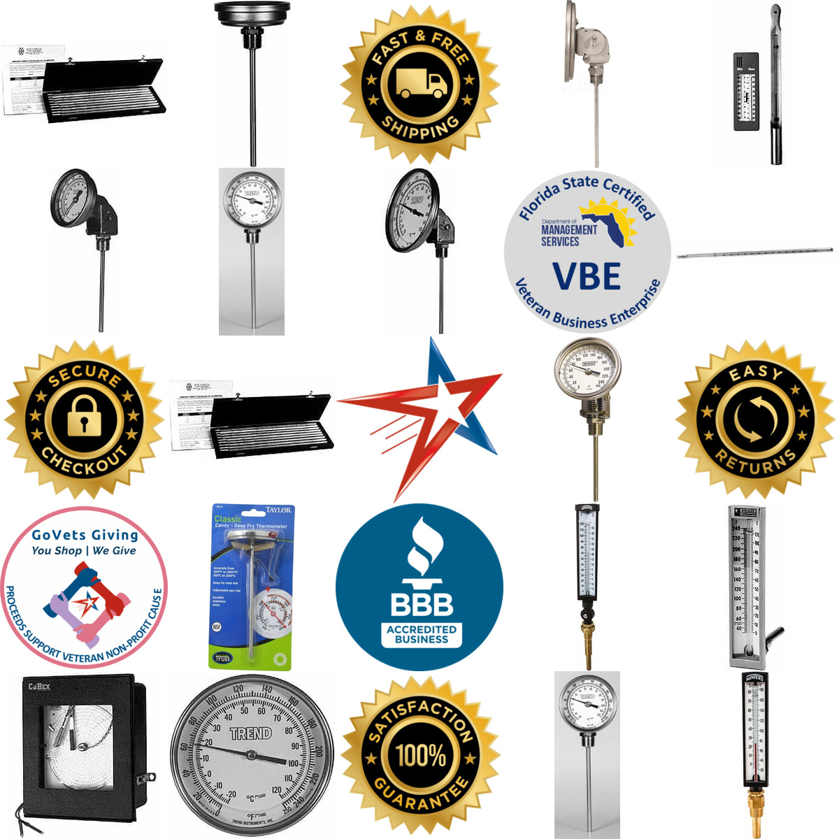 A selection of Thermometers products on GoVets