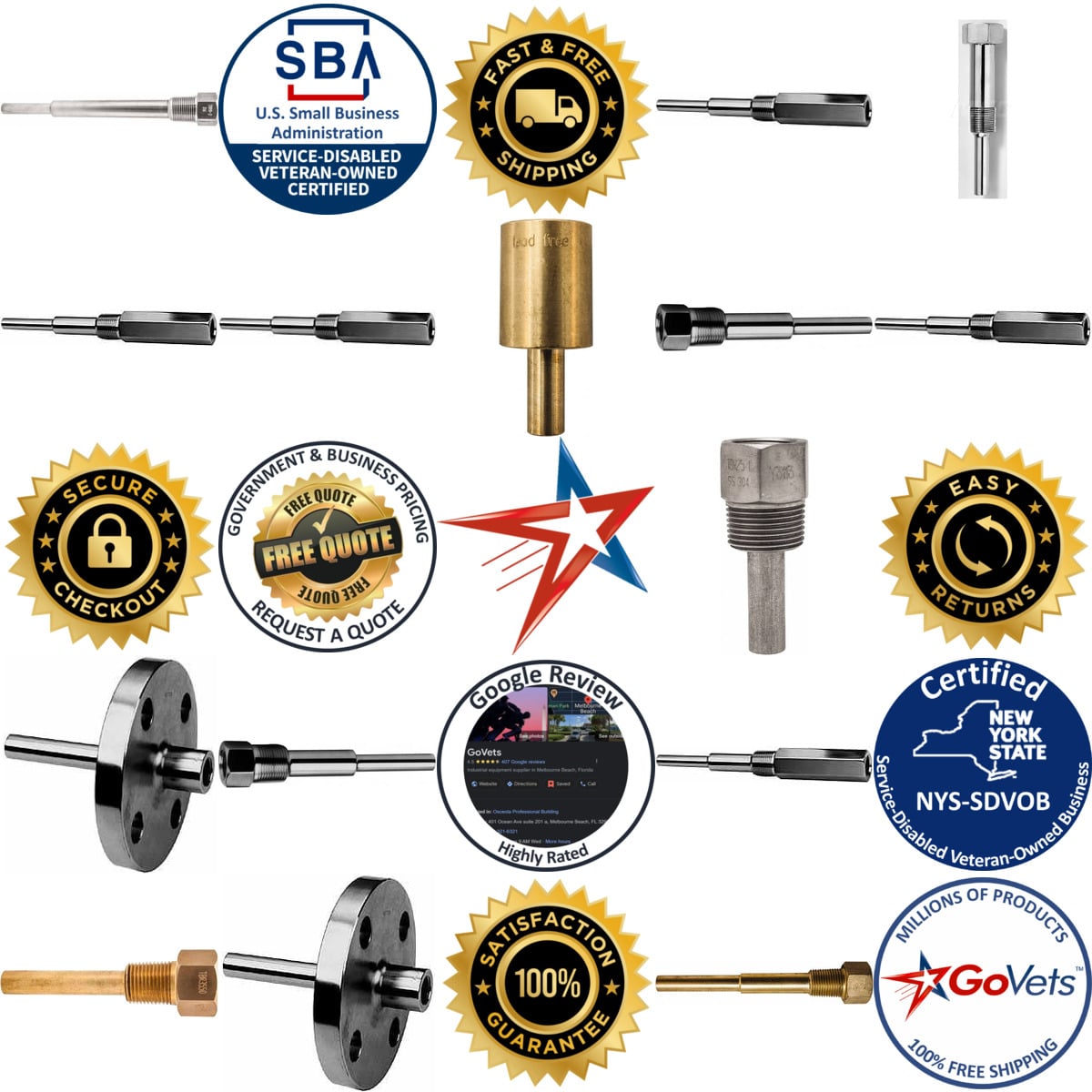 Millions of Products A selection of Thermowells products on GoVets