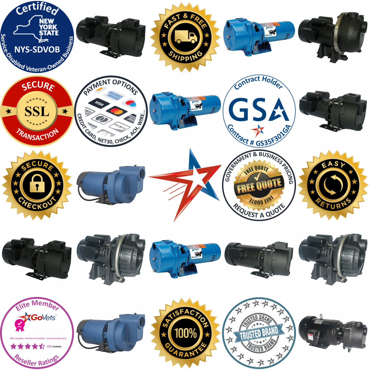 A selection of Sprinkler Pumps products on GoVets