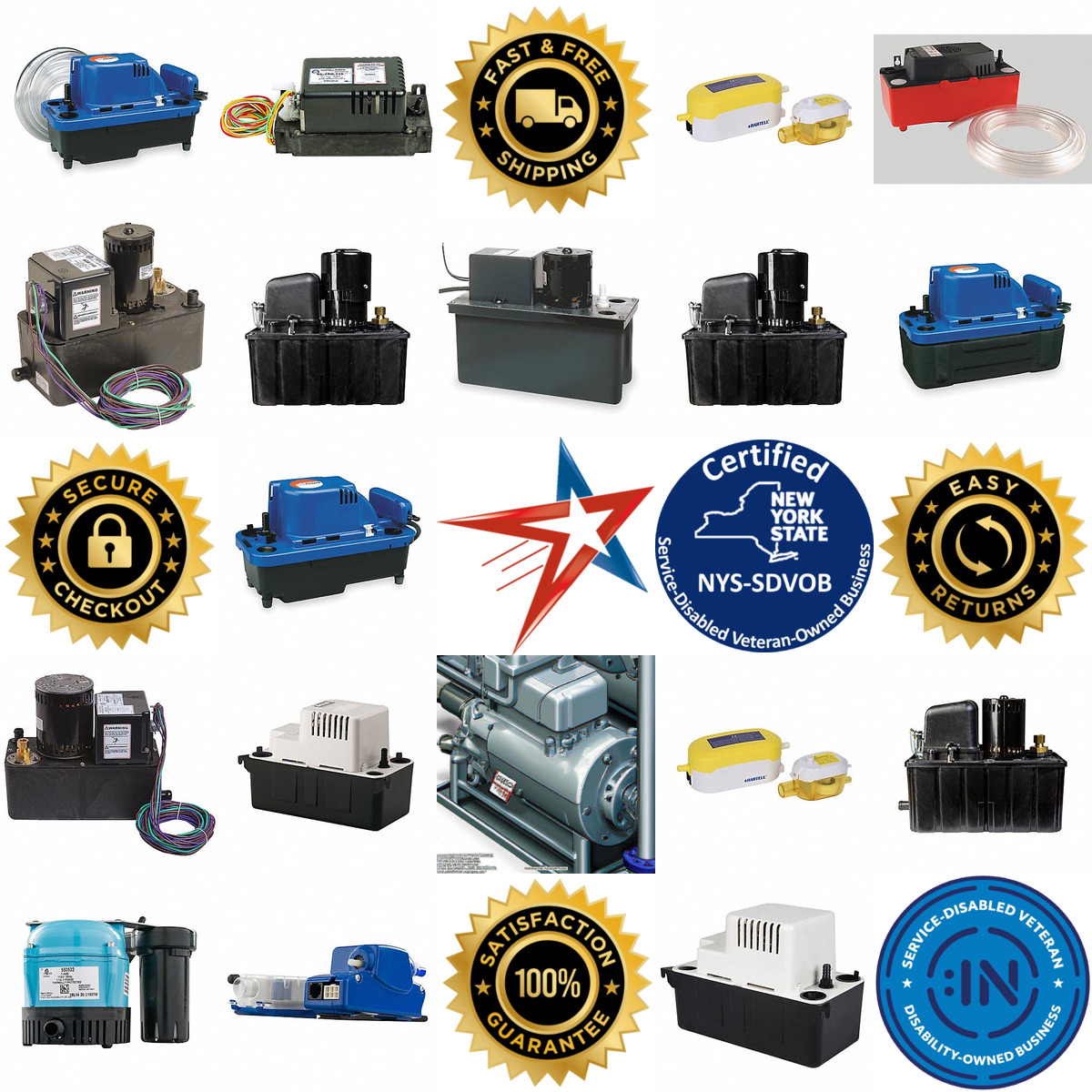 A selection of Condensate Removal Pumps products on GoVets