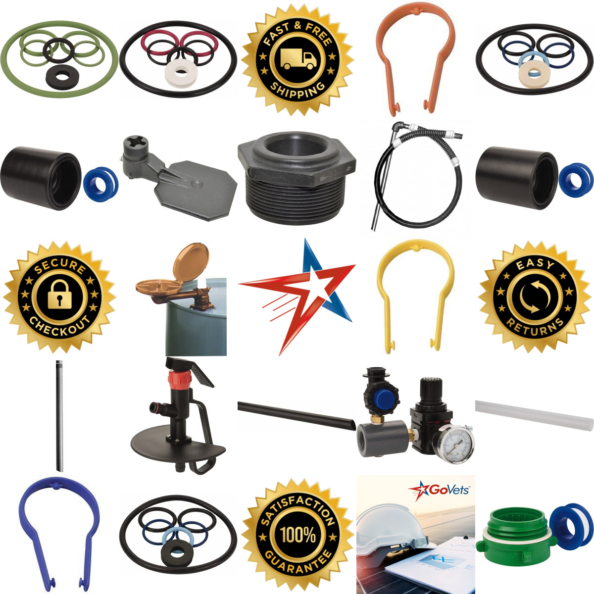 A selection of Drum Pump Repair Kits and Parts products on GoVets