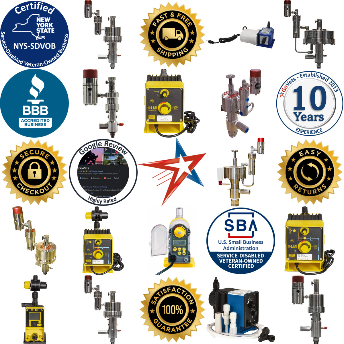 A selection of Metering Pumps products on GoVets