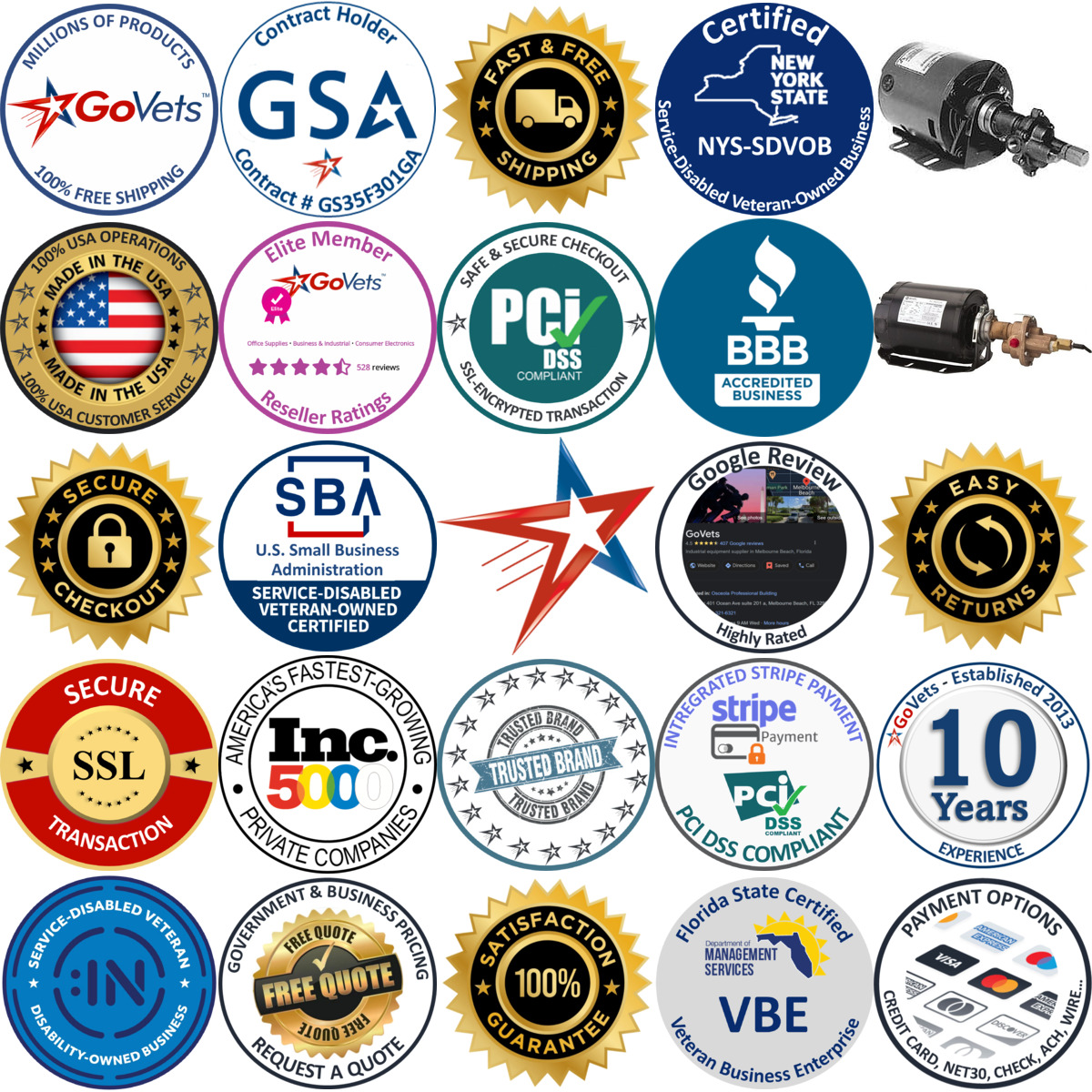 A selection of Gear Pumps products on GoVets