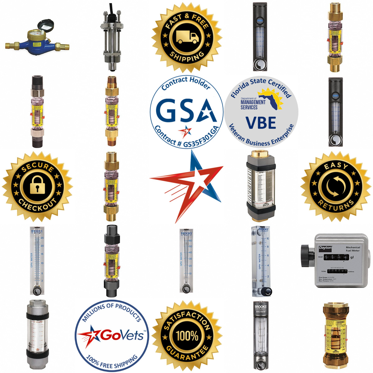 A selection of Flowmeters products on GoVets