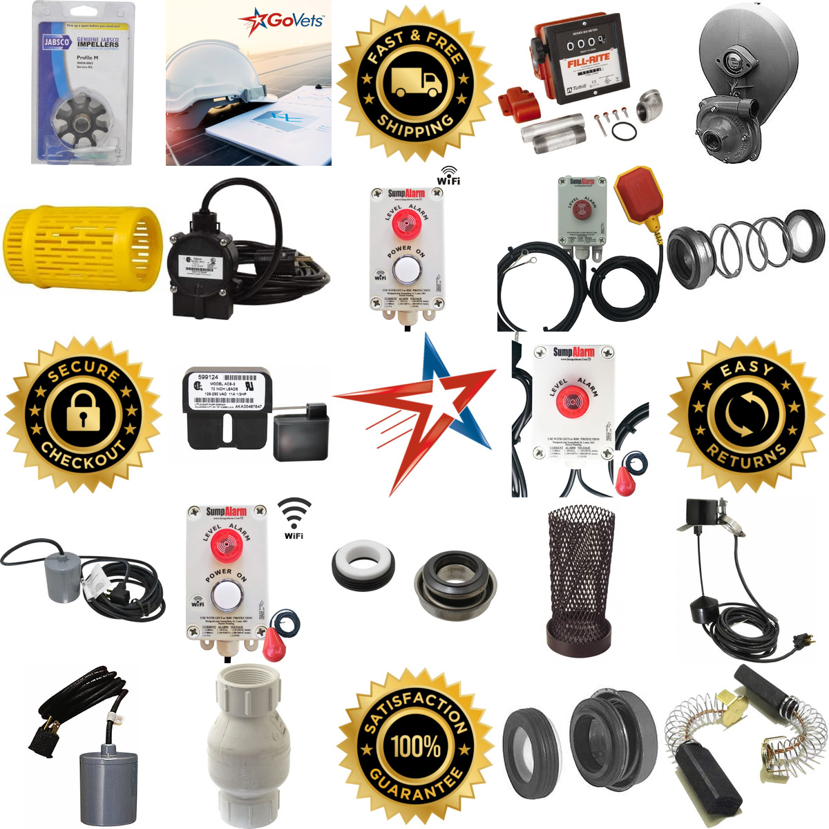 A selection of Pump Maintenance and Parts products on GoVets