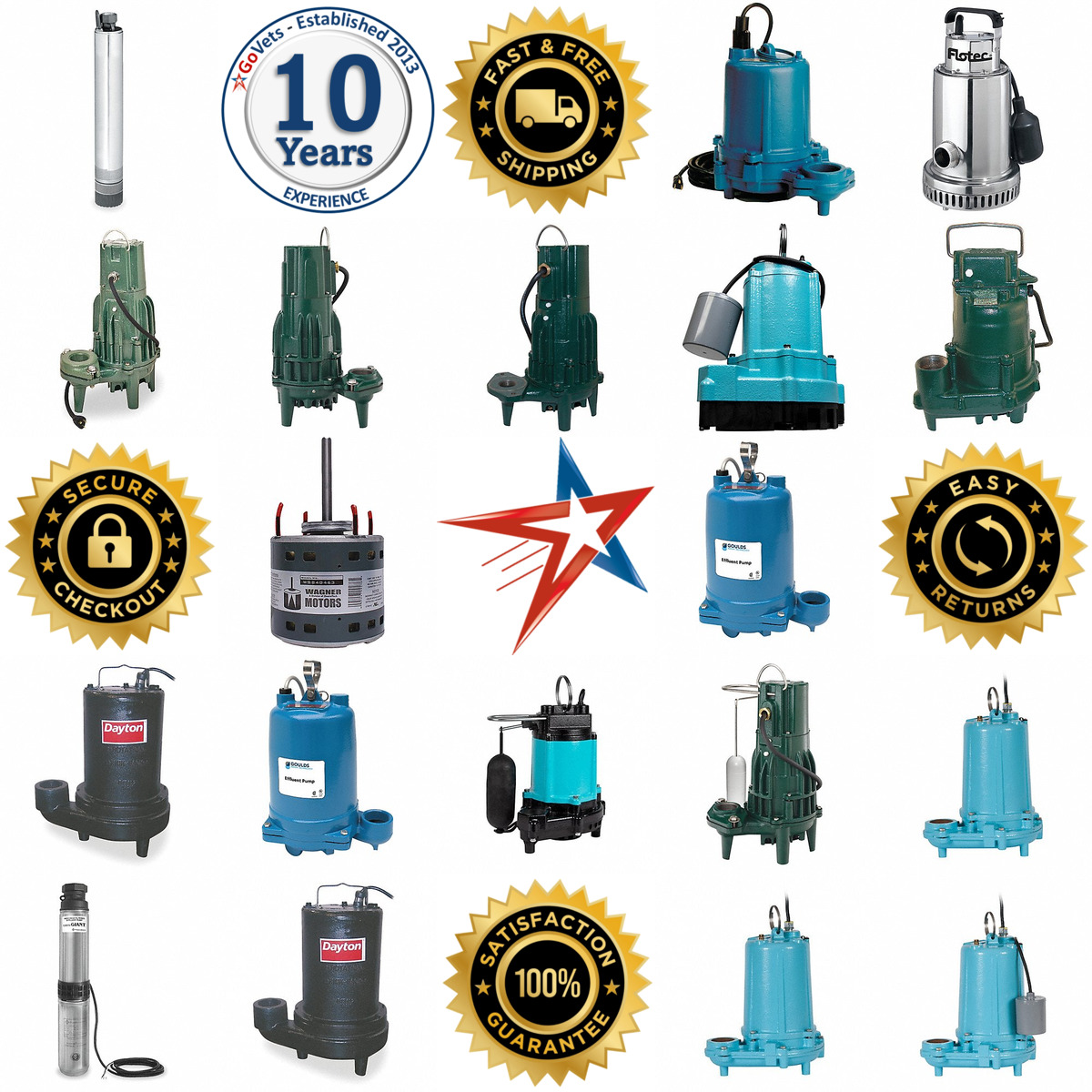 A selection of Effluent Pumps products on GoVets