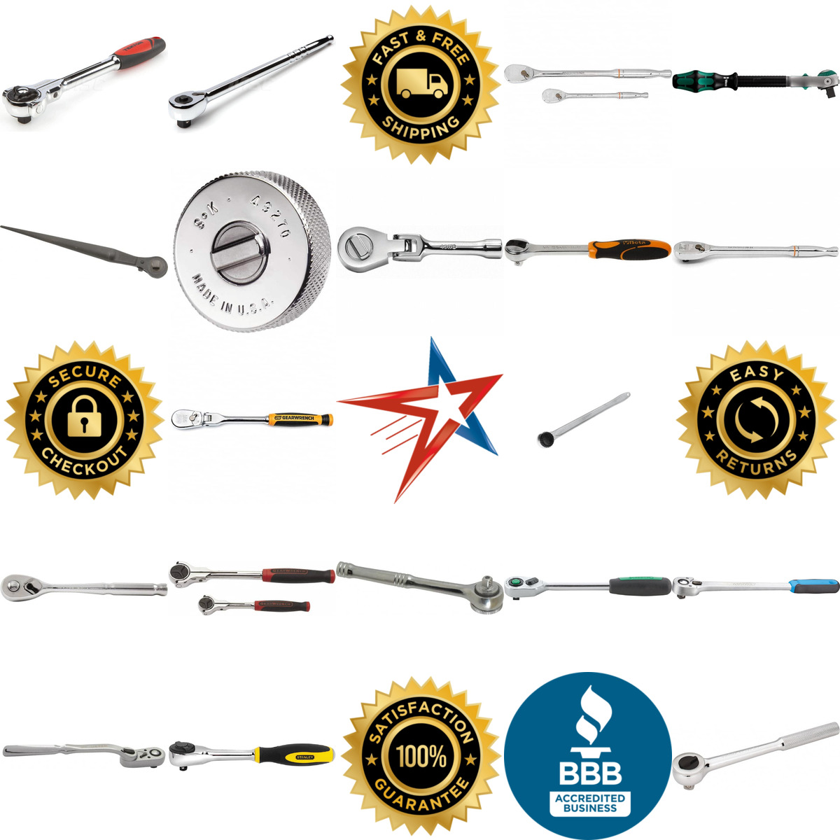 A selection of Ratchets products on GoVets