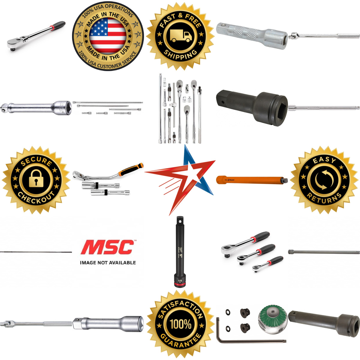 Millions of Products A selection of Ratchets Drivers and Extensions products on GoVets