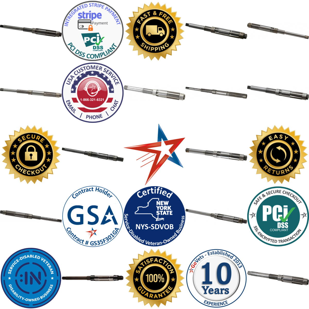 A selection of Hand Adjustable Reamers products on GoVets