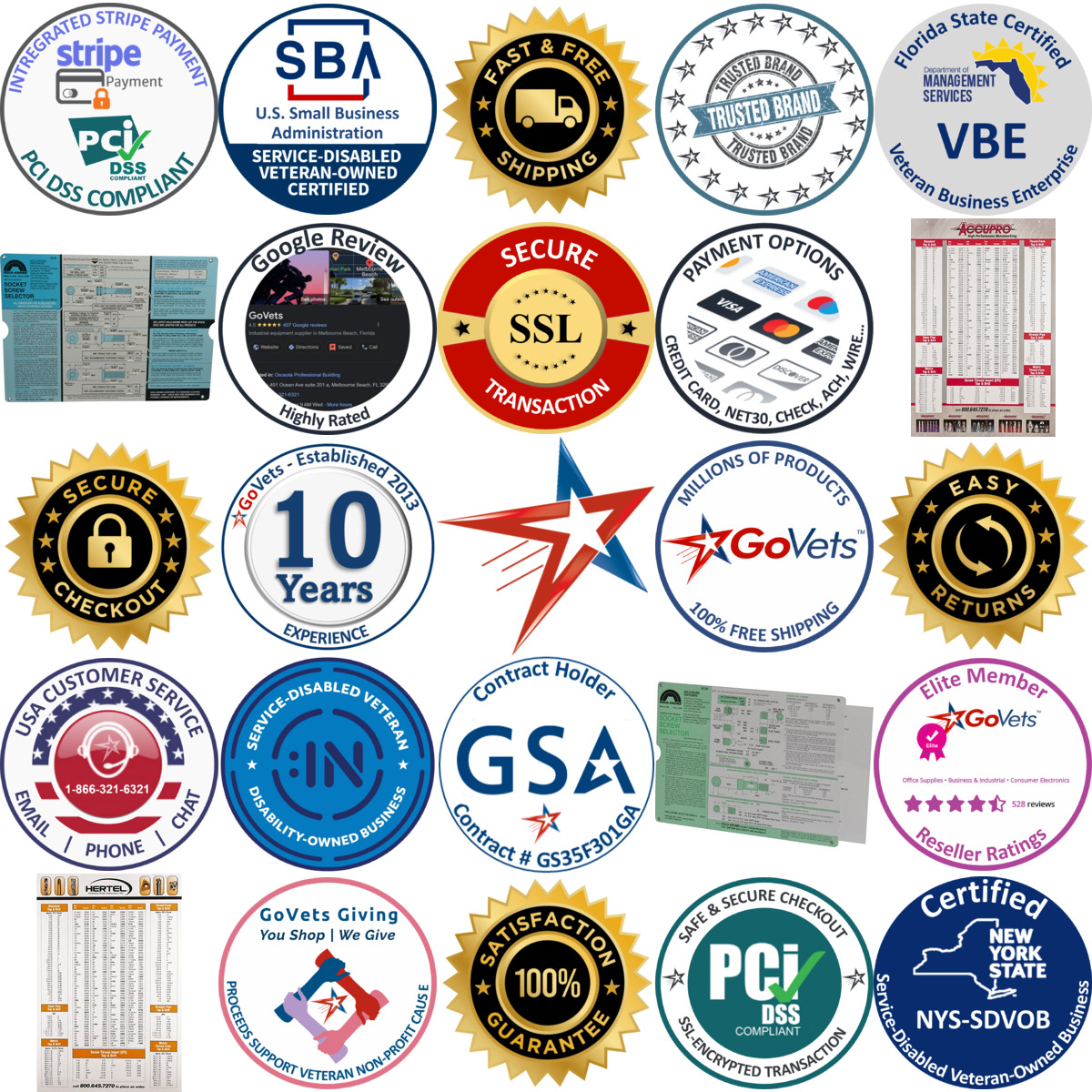 A selection of Quick Reference Guides products on GoVets