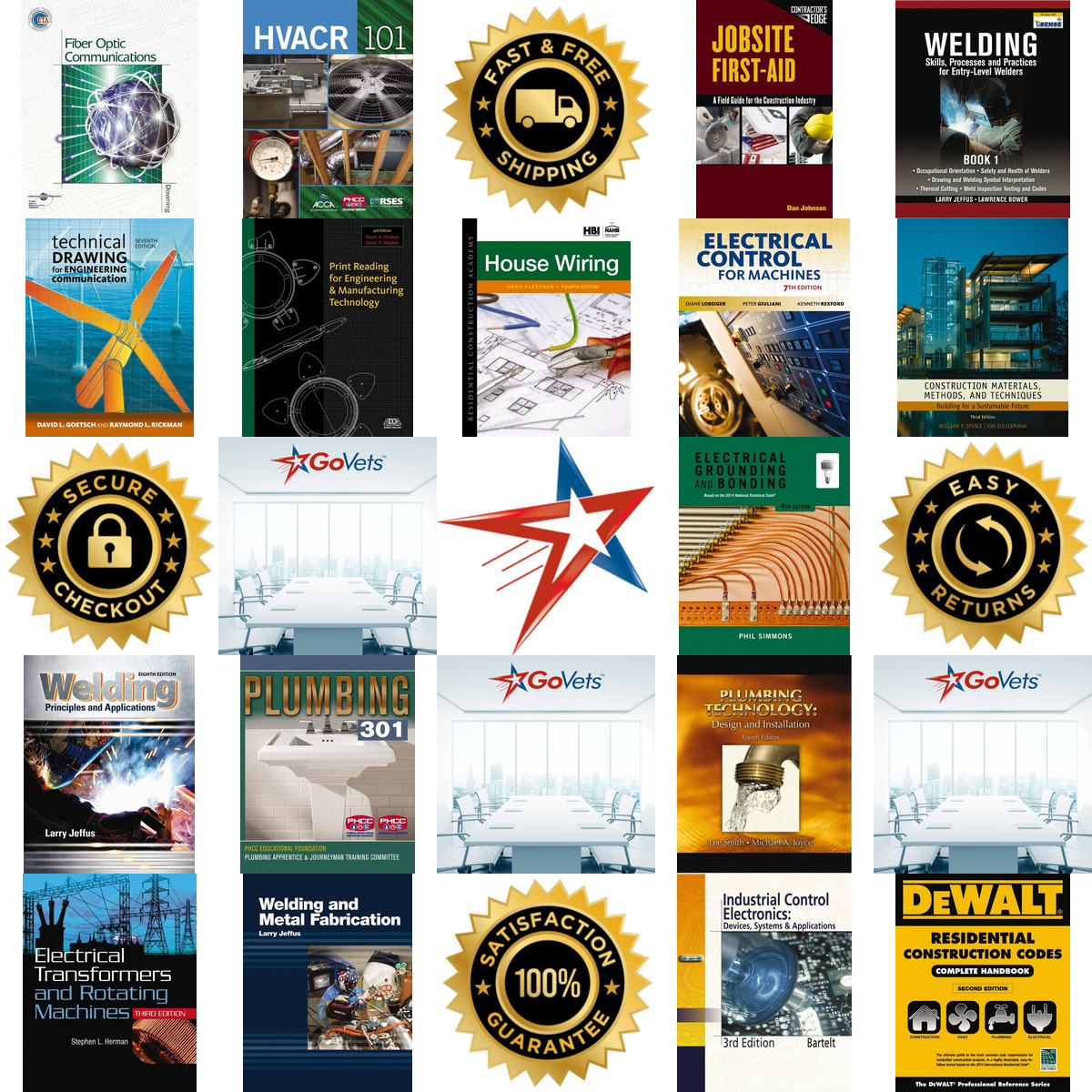 A selection of Delmar Cengage learning. products on GoVets