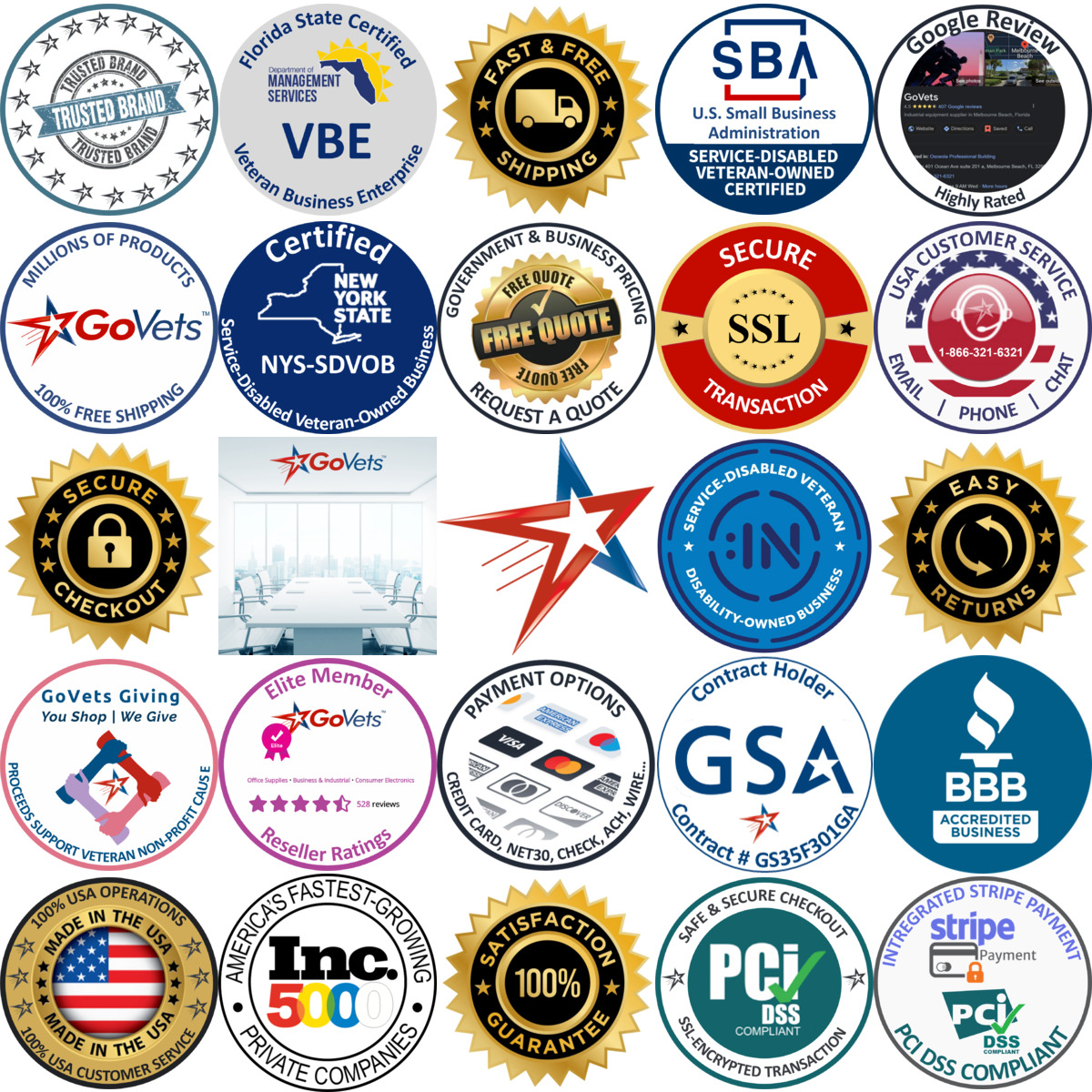 A selection of Import products on GoVets