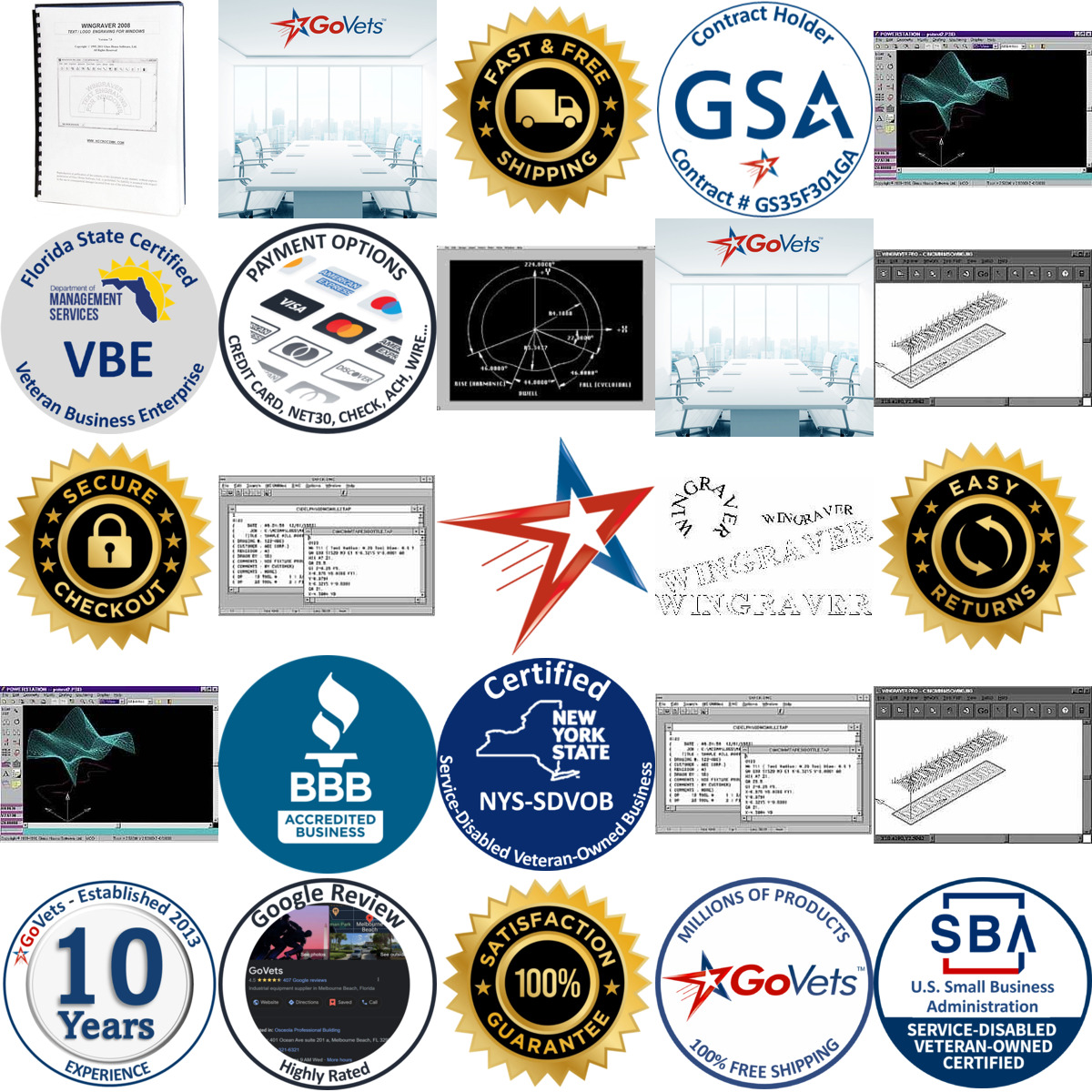 Millions of Products A selection of Value Collection products on GoVets