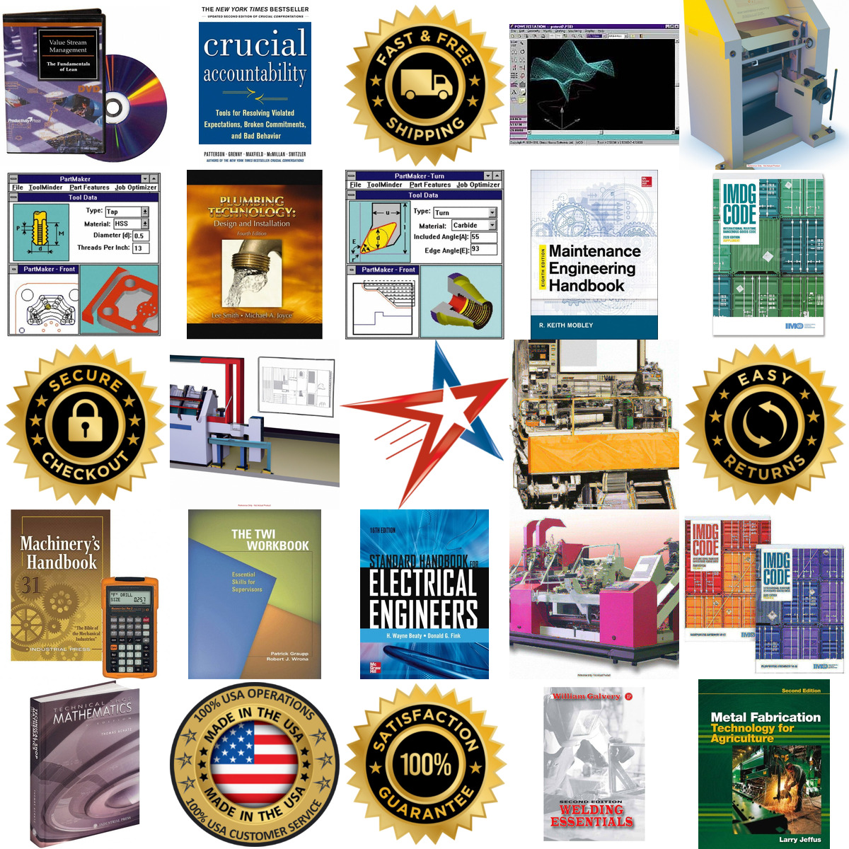 A selection of Reference and Training Materials products on GoVets