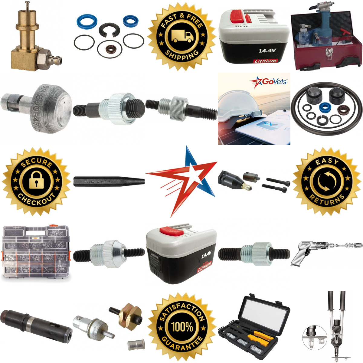 A selection of Rivet Nut and Threaded Insert Tools products on GoVets