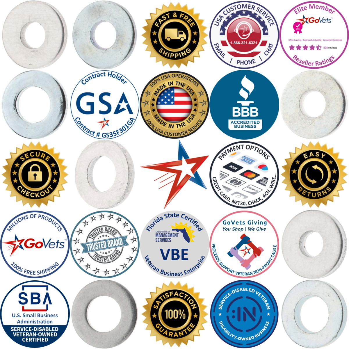 Millions of Products A selection of Value Collection products on GoVets