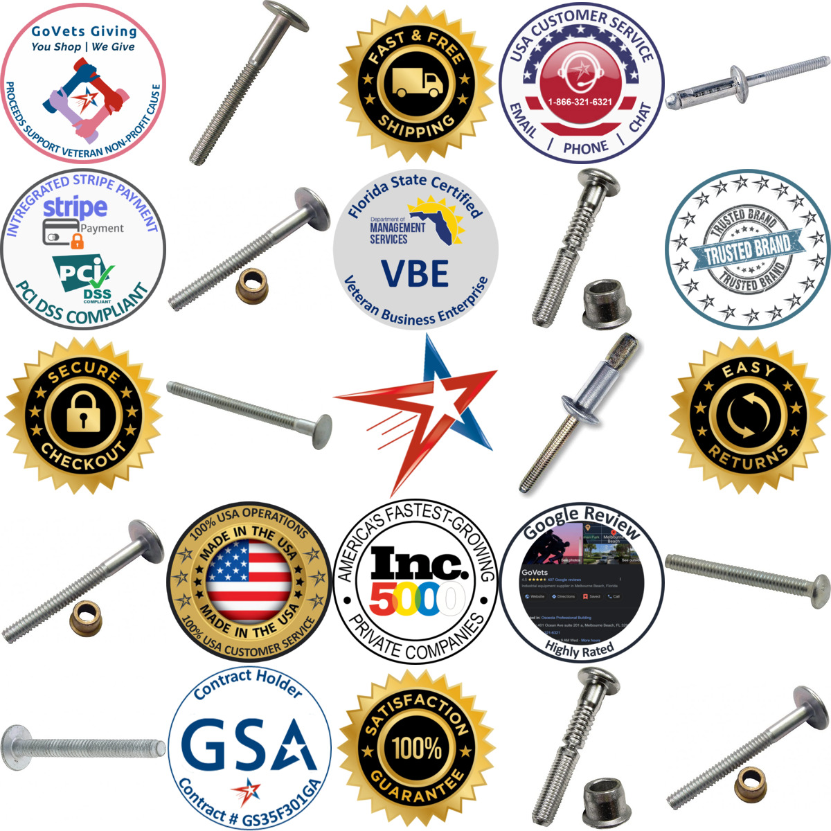 Millions of Products A selection of Huck products on GoVets