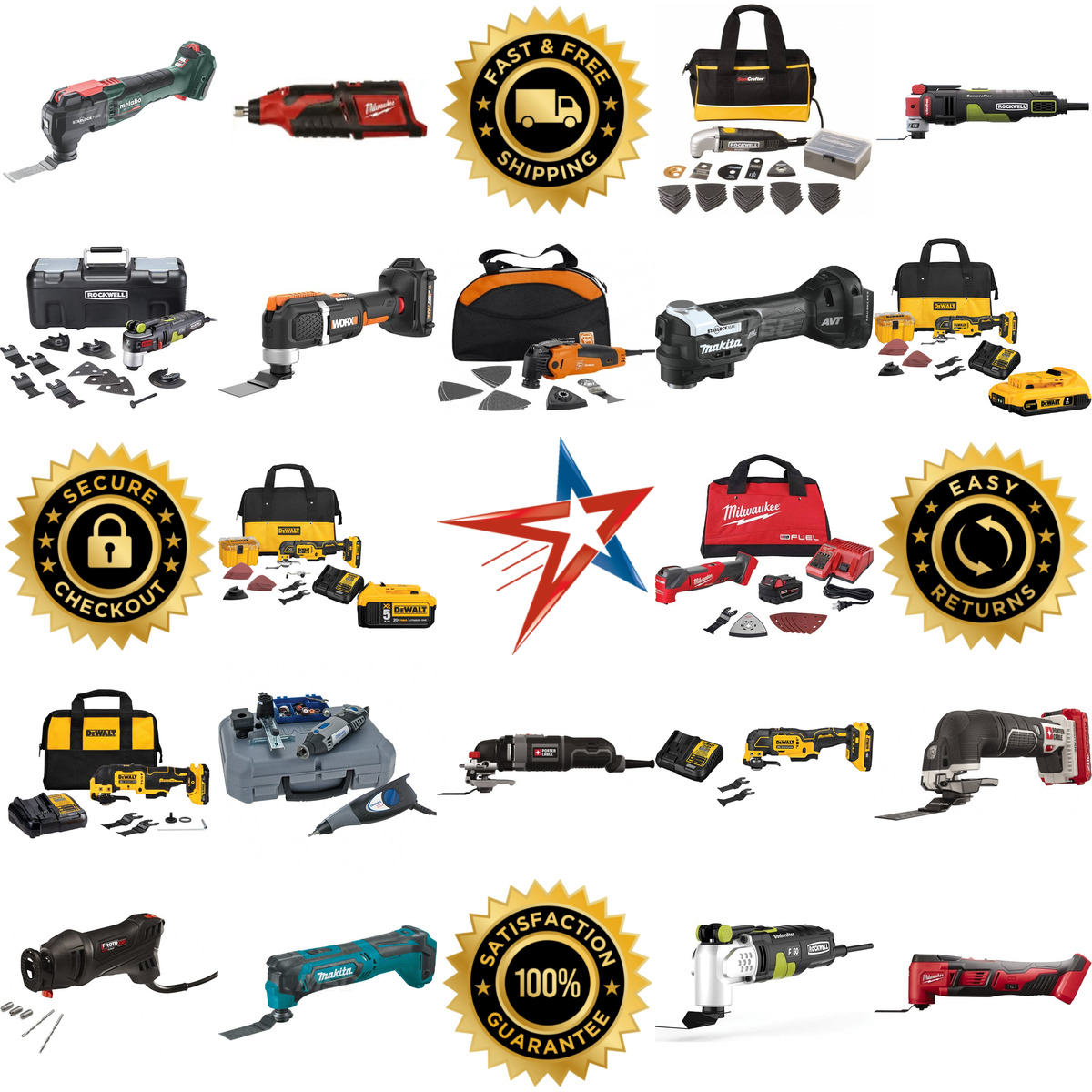 Millions of Products A selection of Rotary and Multi Tools products on GoVets