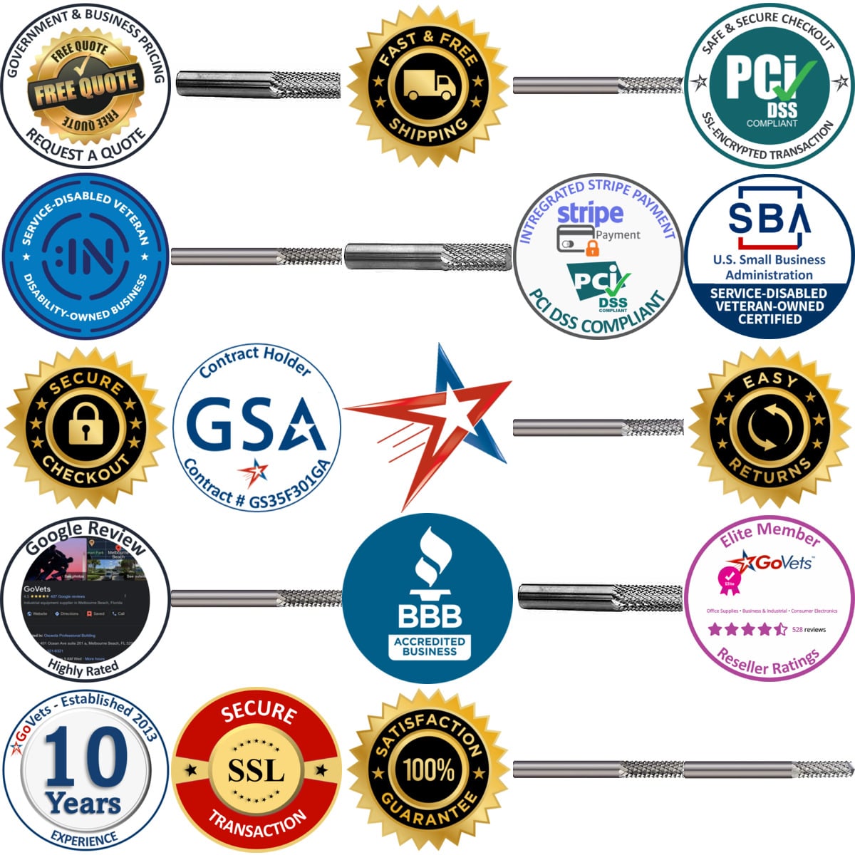 Millions of Products A selection of Micro 100 products on GoVets