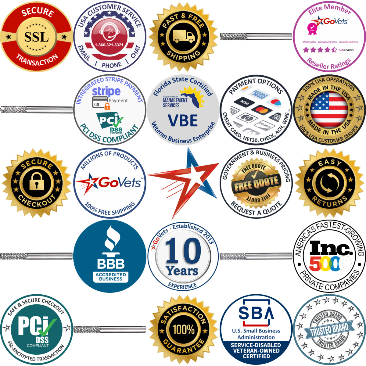 Millions of Products A selection of Widia products on GoVets