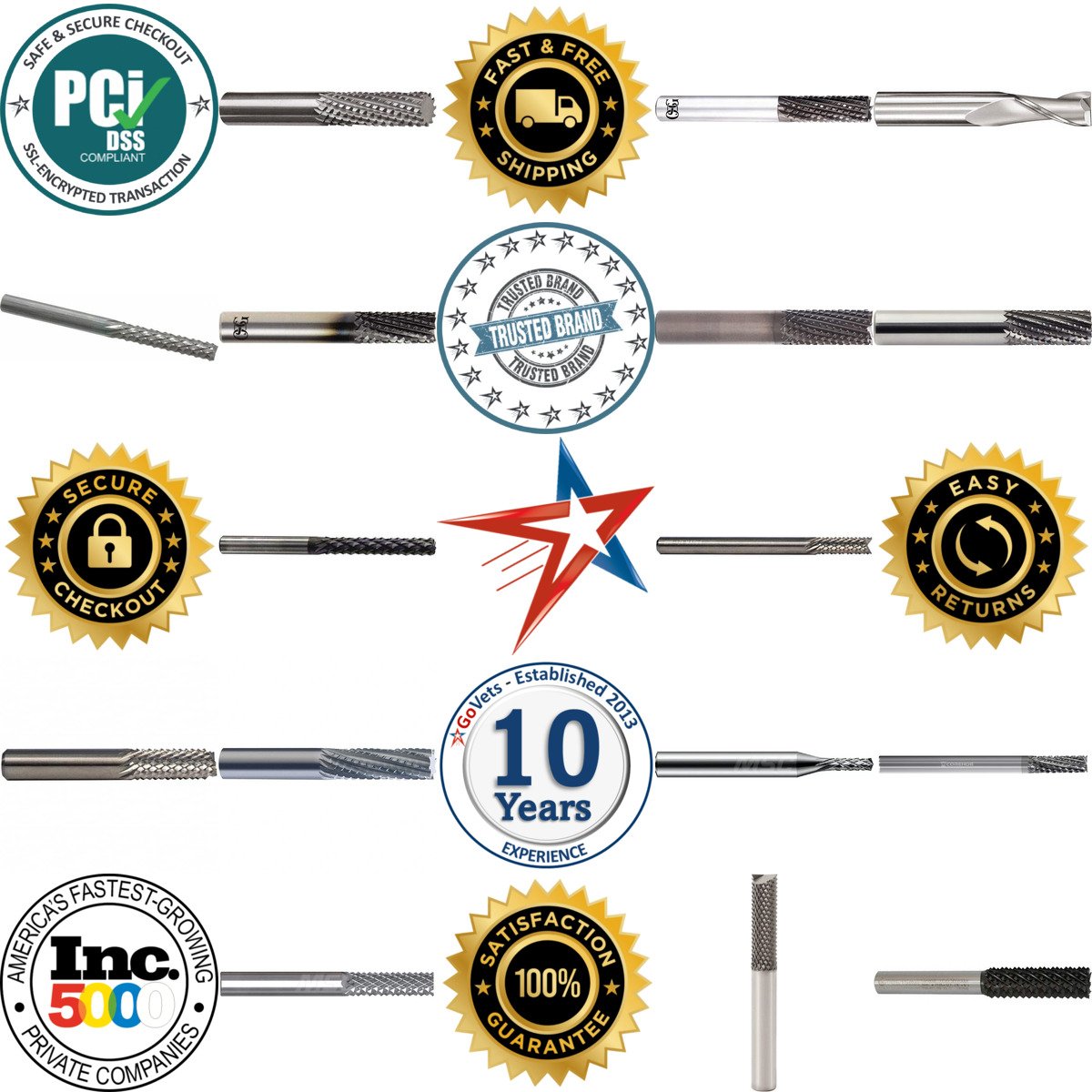 A selection of Diamond Pattern Router Bits products on GoVets