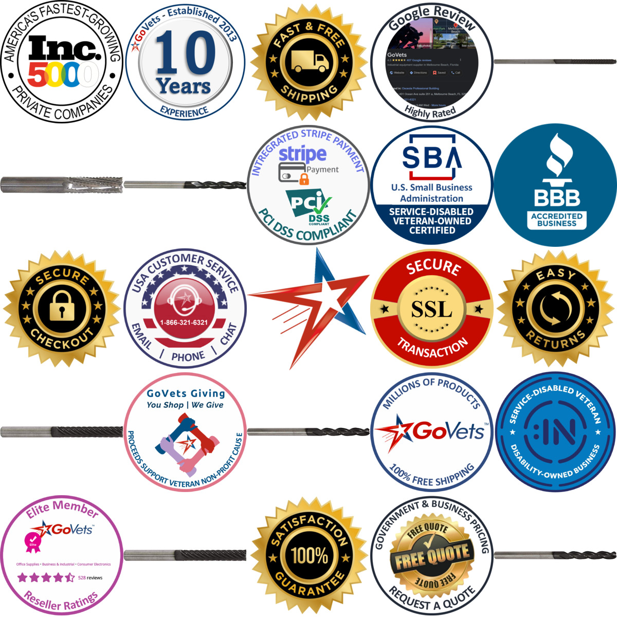 Millions of Products A selection of Controx products on GoVets