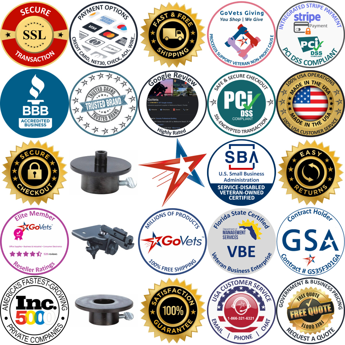 A selection of Sioux Tools products on GoVets