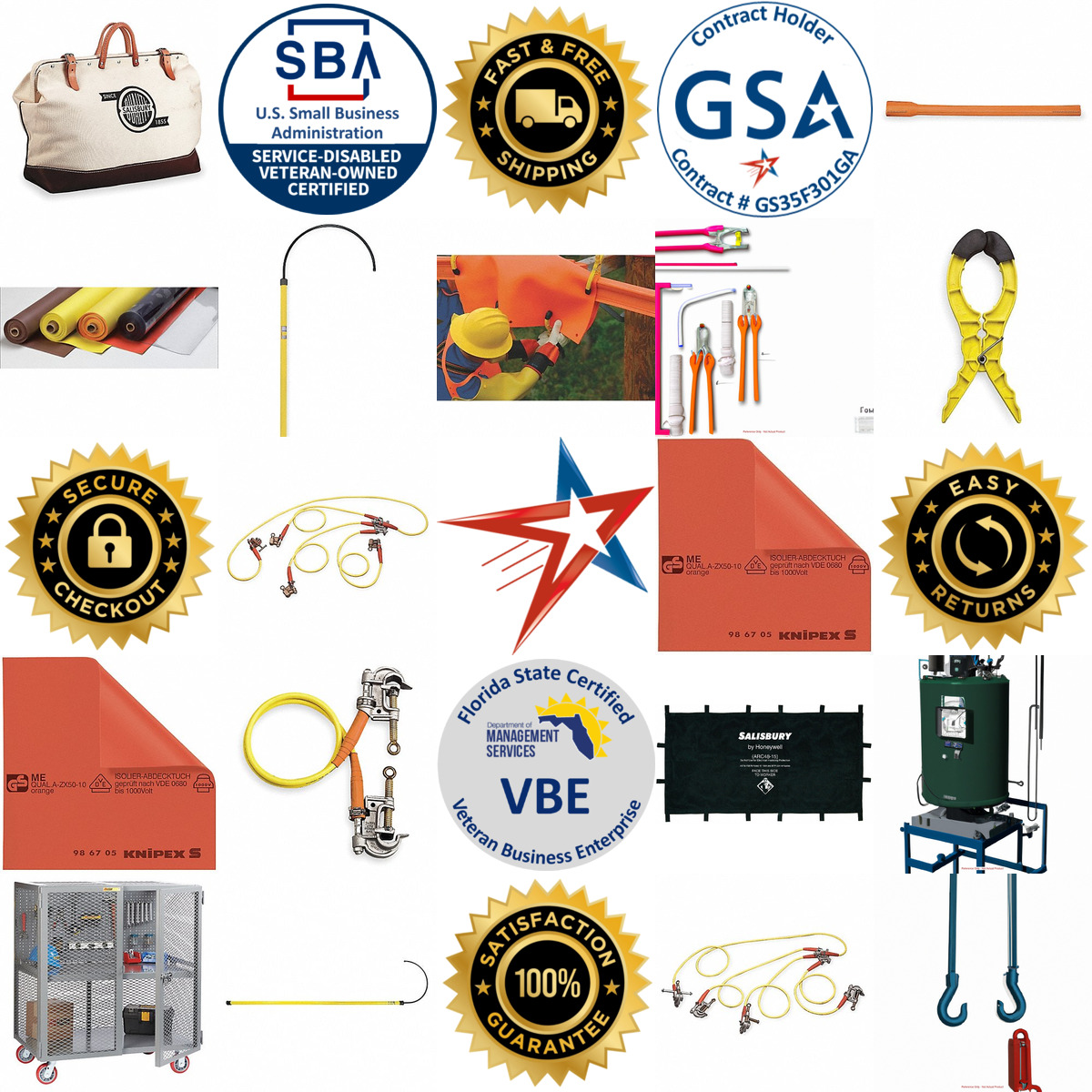 A selection of Arc Flash Protection products on GoVets