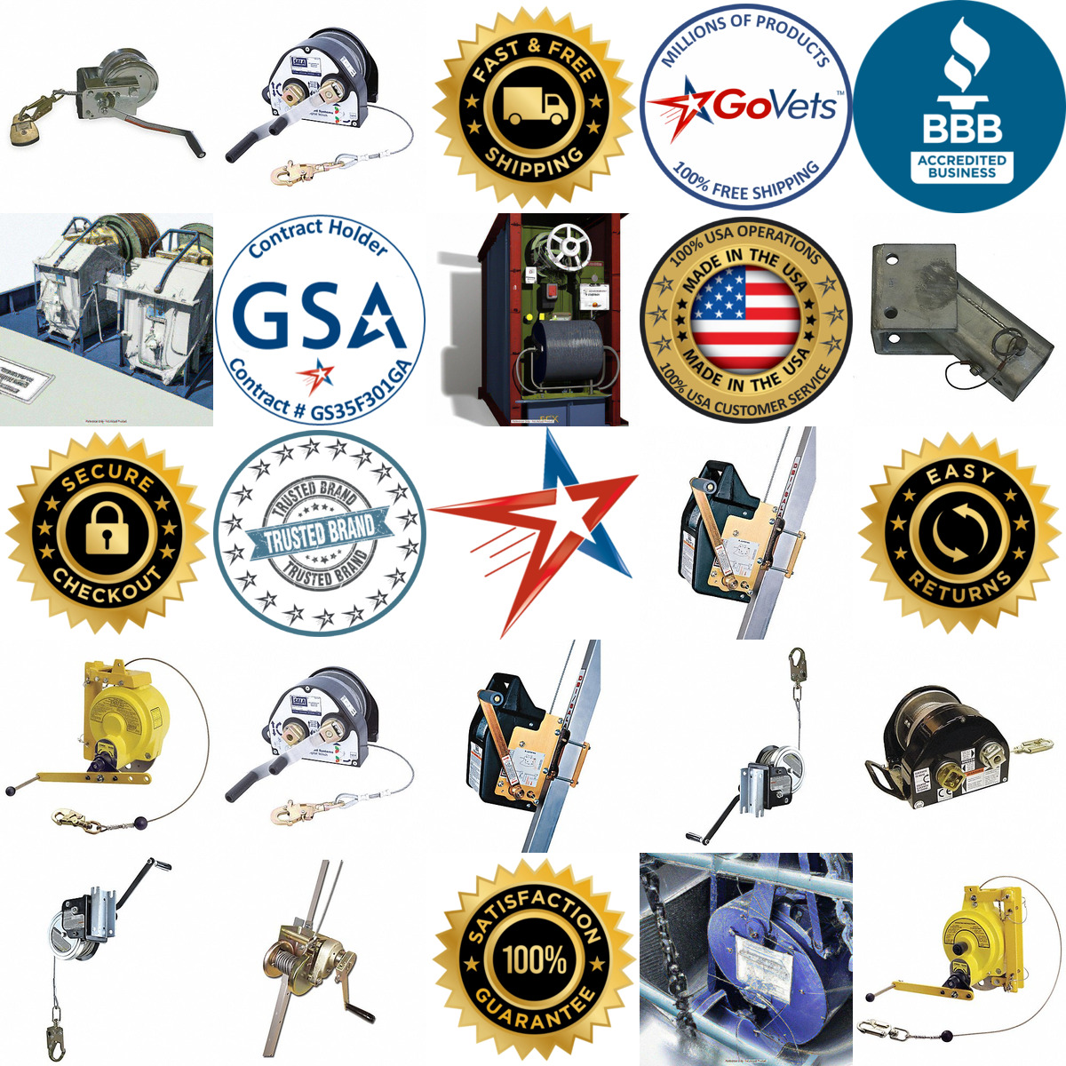A selection of Confined Space Entry Winches products on GoVets