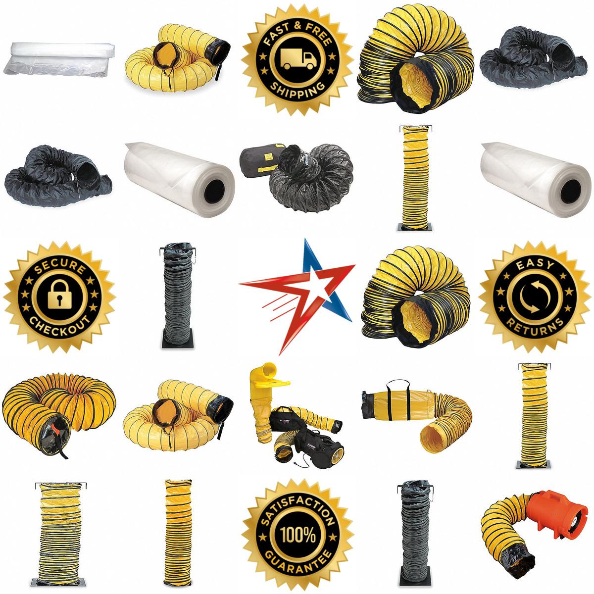 A selection of Confined Space Ventilation Ducting products on GoVets