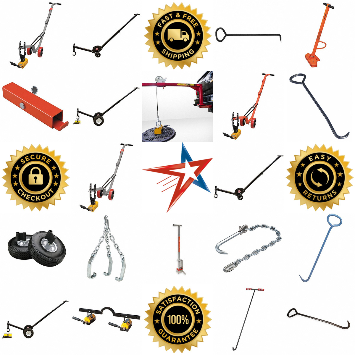 A selection of Manhole Cover Lifters products on GoVets