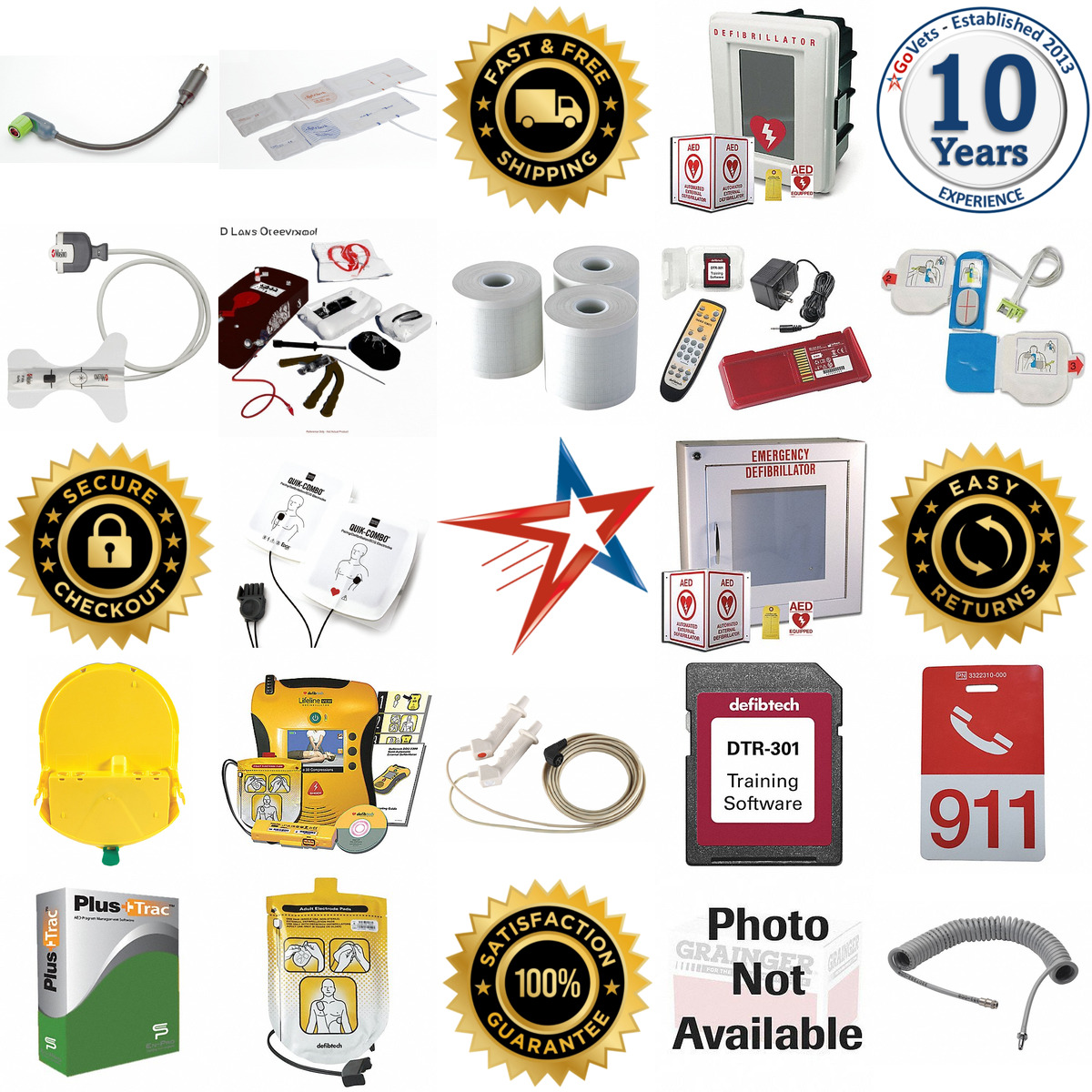 A selection of Defibrillator Accessories products on GoVets