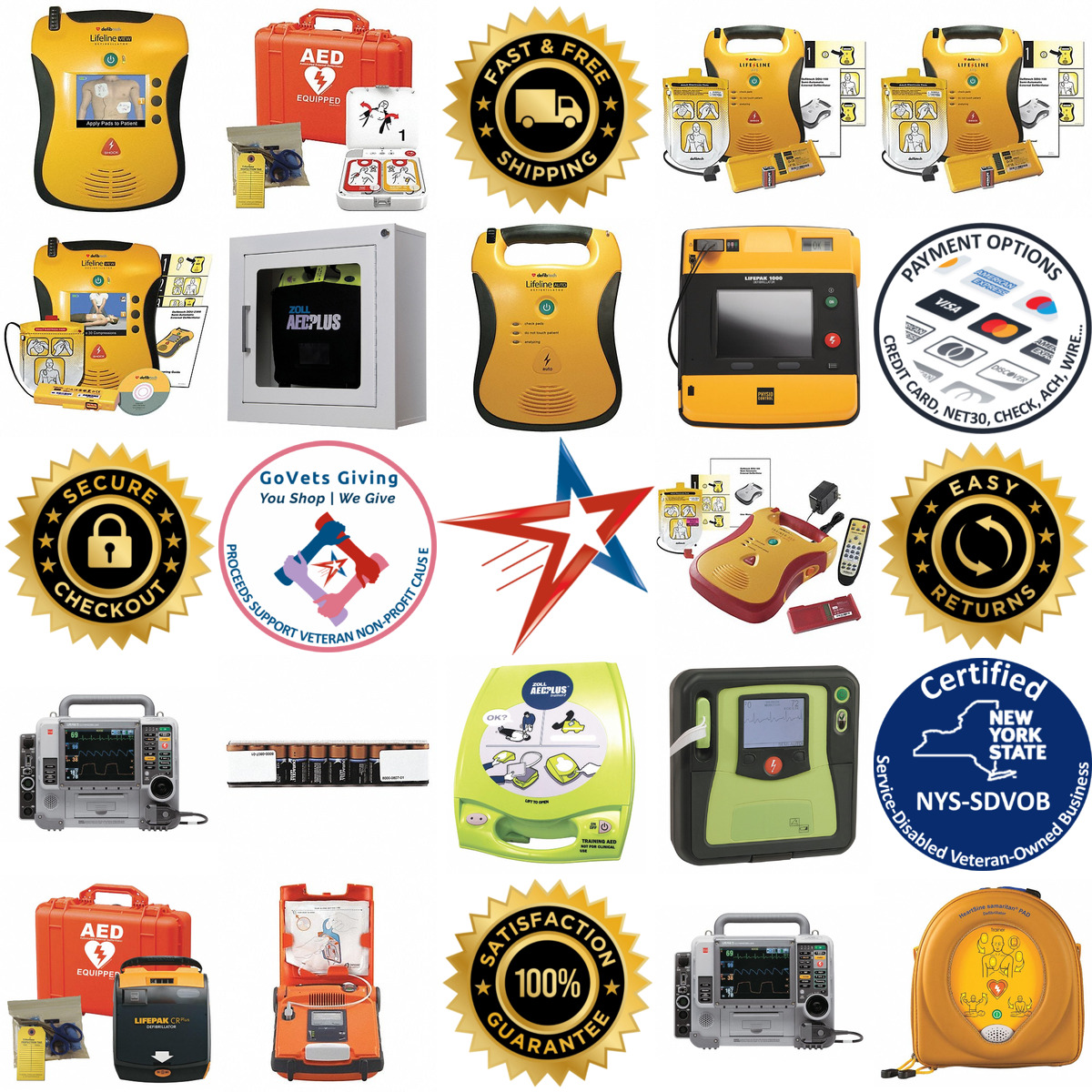 A selection of Defibrillators products on GoVets