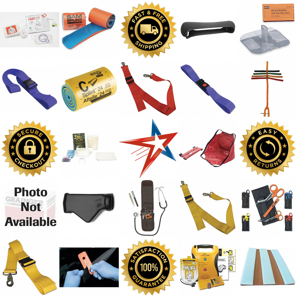 A selection of Emt and Rescue Supplies products on GoVets