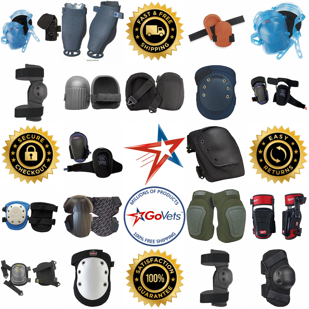 A selection of Protective Elbow and Knee Pads products on GoVets