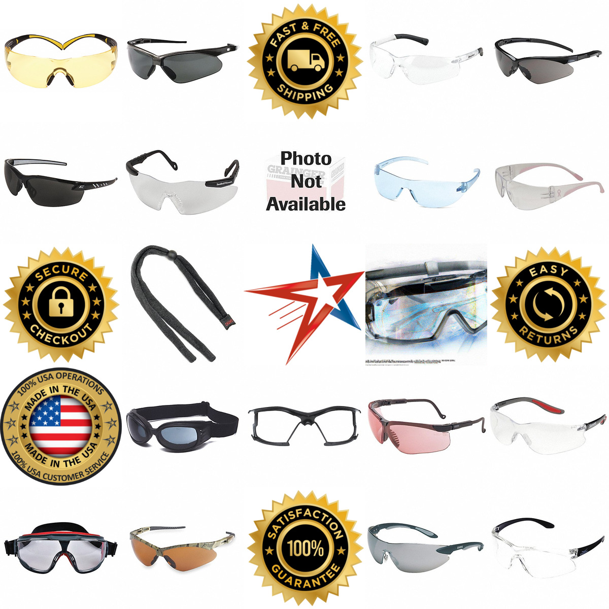 A selection of Eye Protection and Accessories products on GoVets
