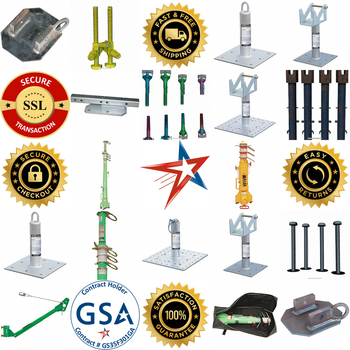 A selection of Post Anchors products on GoVets