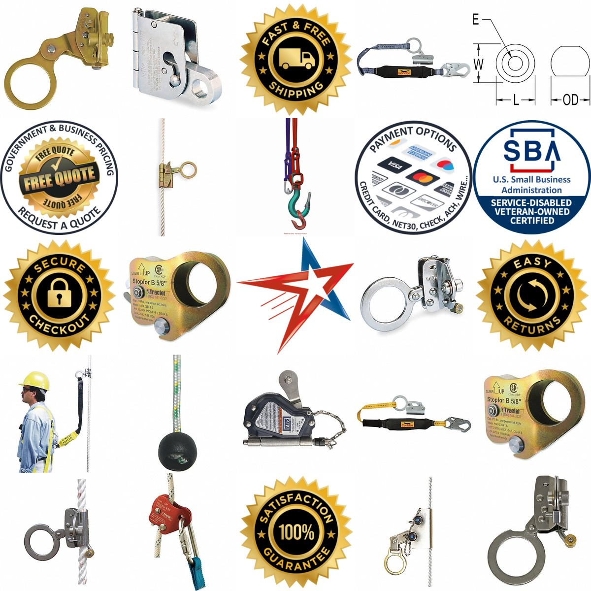 A selection of Rope Grabs products on GoVets
