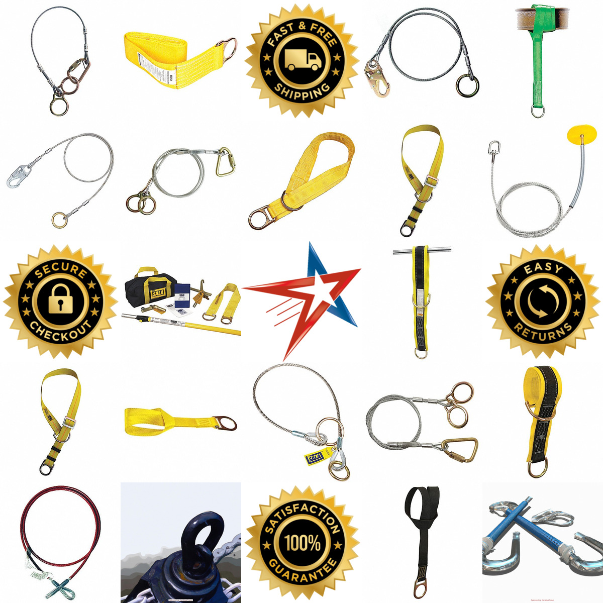 A selection of Strap and Cable Anchors products on GoVets