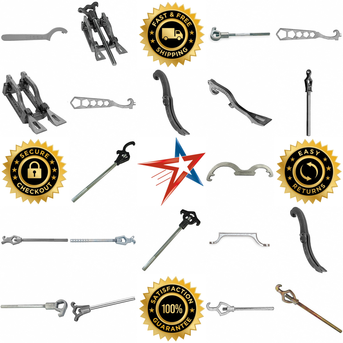 A selection of Spanner and Hydrant Wrenches products on GoVets