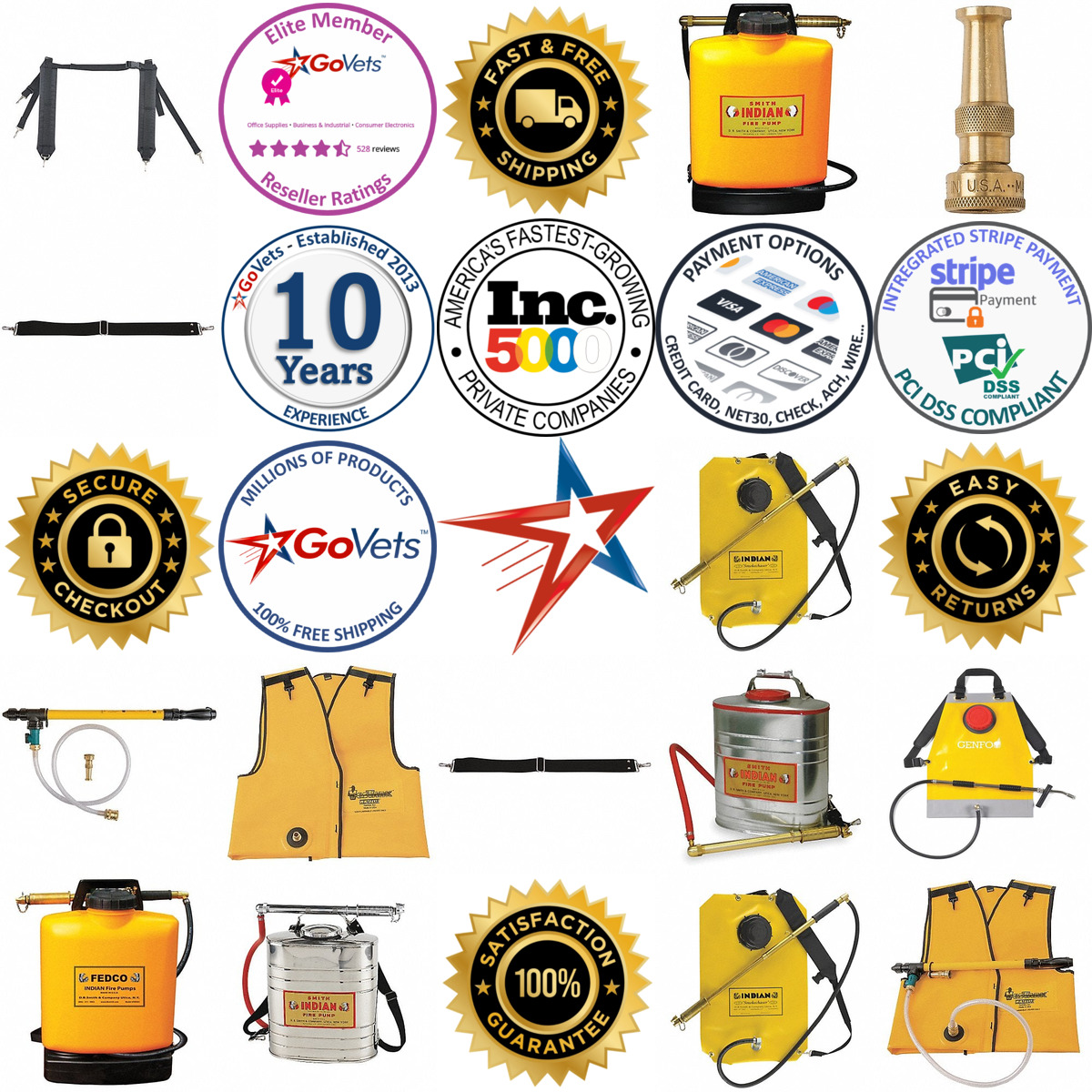 A selection of Wildland Fire Pumps products on GoVets
