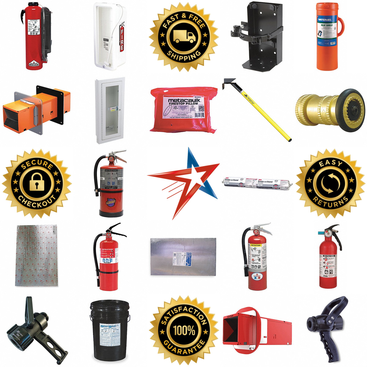 A selection of Fire Protection products on GoVets