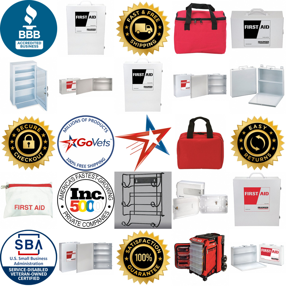A selection of Empty First Aid Kits products on GoVets