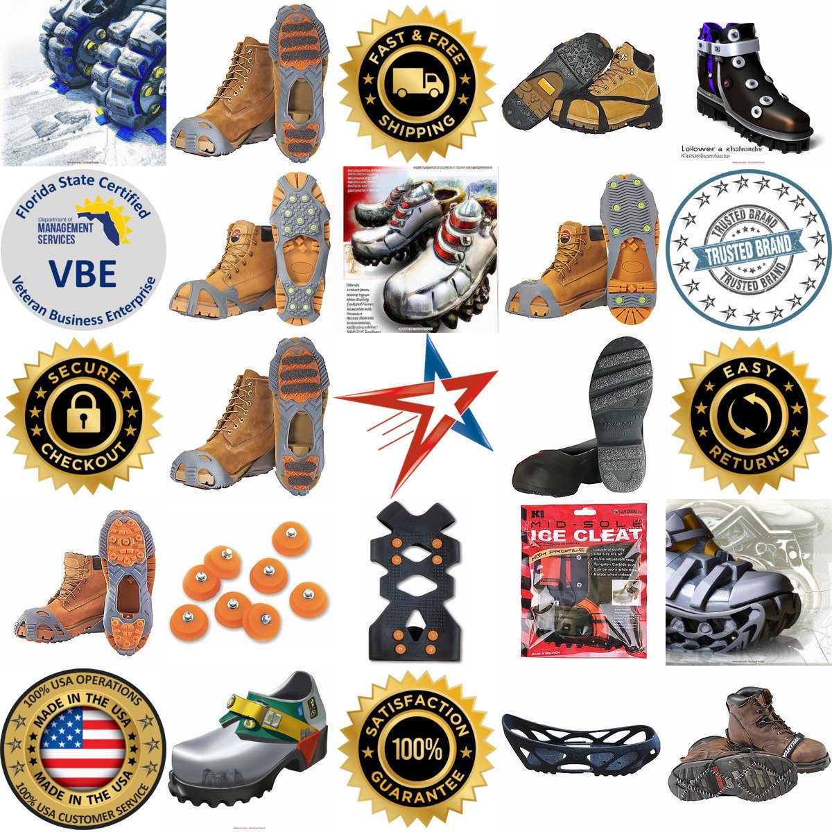 A selection of Footwear Traction Devices products on GoVets