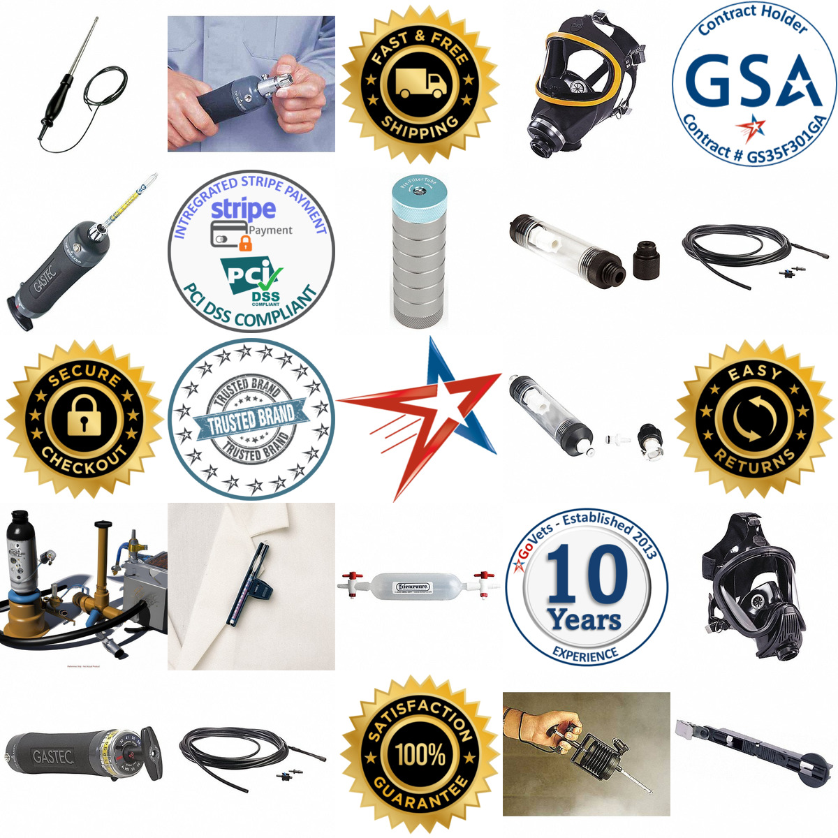 A selection of Gas Detection Tube and Pump Accessories products on GoVets