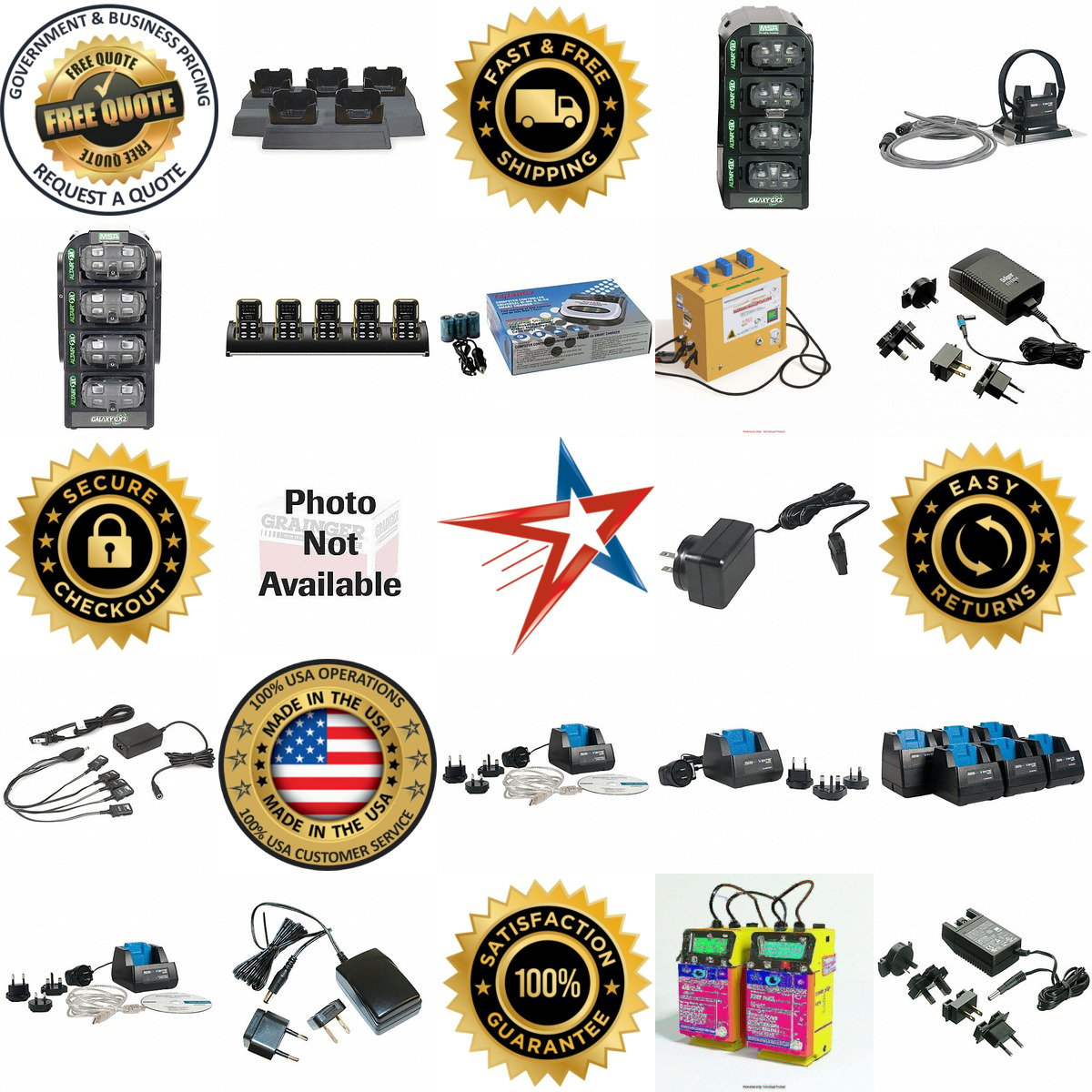 A selection of Gas Detector Battery Chargers products on GoVets