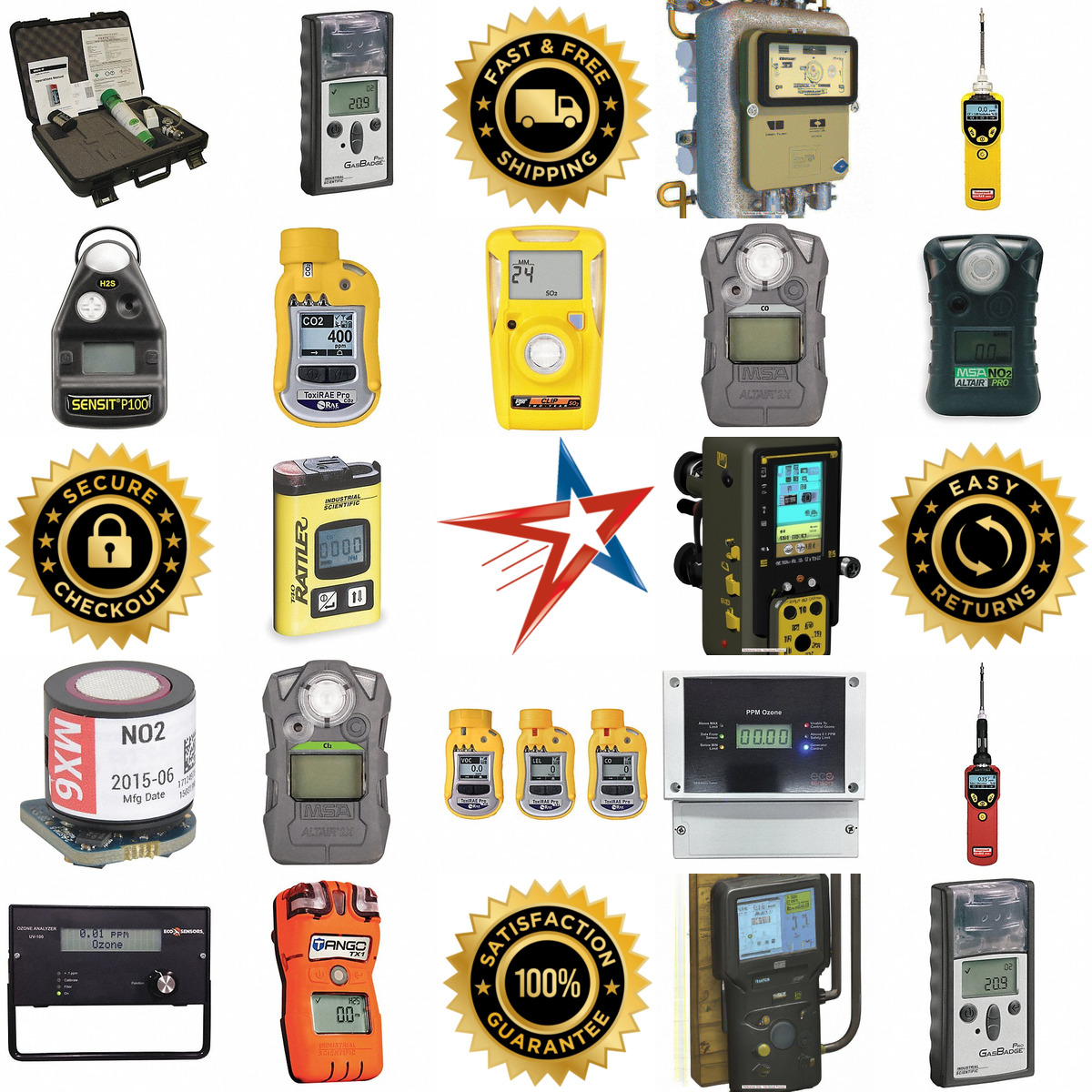 A selection of Single Gas Detectors products on GoVets